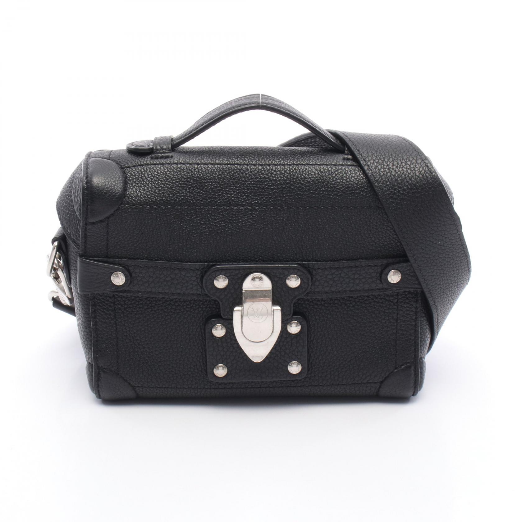 【最大4万円OFFクーポン対象】ルイ・ヴィトン LOUIS VUITTON ソウル トランク ショルダーバッグ バッグ レザー LV コロラド メンズ ブラック系 M11516 【中古】