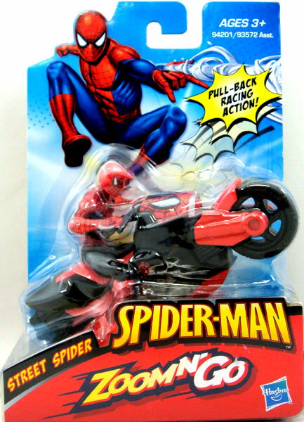 ◎【 SPIDER-MAN 】 スパイダーマン ZOOMN'GO【STREET SPIDER】 【ハズブロ社製】