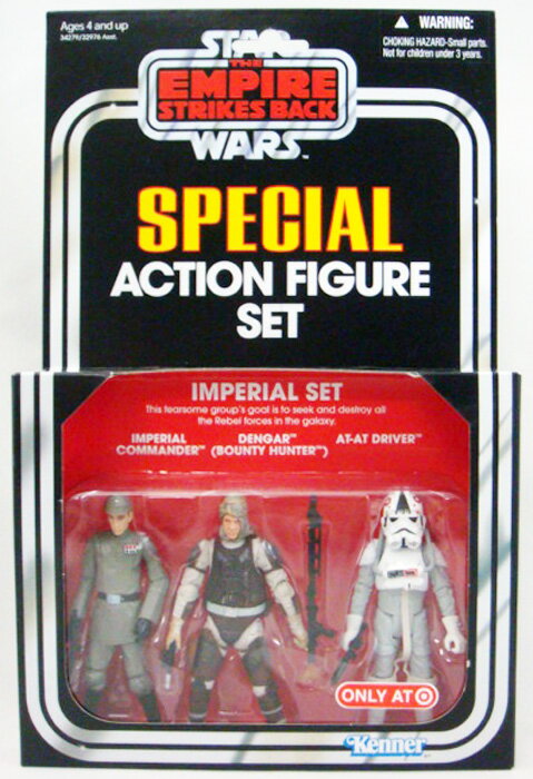 ◎STAR WARS スターウォーズ Special Action Figure SET インペリアルセット (インペリアルコマンダー・ デンガー・AT-ATドライバー）