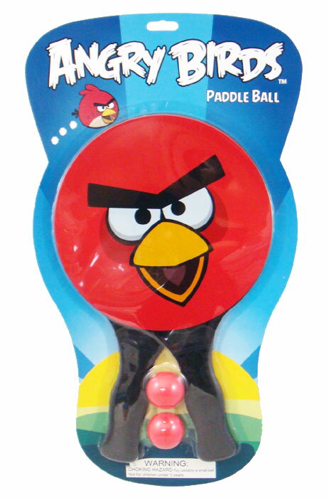 ◎【ANGRY BIRDS アングリーバード】 パドルボールSET...:miketoy:10011476