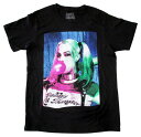◎セール対象外◎【SUICIDE SQUAD/スーサイドスクワッド】大人・メンズ Tシャツ 『ハーレイクイン/GUM(BK)』 Harley Quinn・DCコミックス・アメキャラ・アメコミ・マーゴットロビー