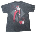 【DC】大人・メンズ Tシャツ『ハーレイクイン・ハンマー/Sサイズ(ムラBK)』 DCコミックス・バットマン・アメキャラ・アメコミ・アメリカン雑貨
