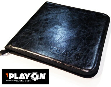 PLAYON レコードケース／TONE CONTROL SLEEVE ブラック　8枚収納可…...:mikidj:10001674