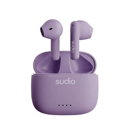 <strong>SUDIO</strong> <strong>ワイヤレス</strong> <strong>イヤホン</strong> A1 パープル Bluetooth5.3 IPX4レベル防水 マイク付き 軽量【国内正規品】