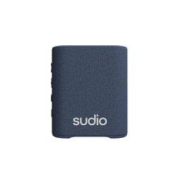 SUDIO ワイヤレス ポータブル <strong>スピーカー</strong> S2 ブルー Bluetooth5.3 IPX5レベル防水【国内正規品】