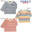 ★ダブルB★★Everyday Double_B★ボーダー長袖Tシャツ(70cm-130cm)