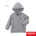 【ダブルB】★Everyday Double_B★ソフト天竺パーカー(80・90・100・110・120・130・140・150cm) 【子供服のミキハウス(MIKI HOUSE)】【こども服/こどもふく】