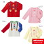 ミキハウス ホットビスケッツ mikihouse サスペンダープリント長袖Tシャツ(100cm・110cm)バーゲン