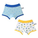 ミキハウス mikihouse 【肌着】乗り物&トラック☆ボクサーパンツセット<2枚1セット