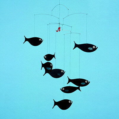 FLENSTED　MOBILES　SHOAL OF FISH フレンステッドモビール　お魚いっぱい