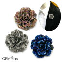 ブローチ バラ 薔薇 花 レディース メンズ ラペルピン ピ...
