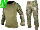 【BDU/迷彩服】G2 スタイル コンバットシャツ&パンツセット M-Size/レギュラー/MC◆マルチカム SEALs OCP CRYE風 現在装備 戦闘服 サバゲ コスプレに