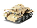 【AFM ミリタリーブロックシリーズ/パンツァ】AFM ドイツ軍 3号戦車 Sd.Kfz.141 548Blocks◆タンク/LEGO互換/WW2/ミニフィグ付属
