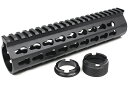 【最新KEYMODシステム】KACタイプ URX4 8.5インチ ハンドガード BK◆東京マルイM4/M16シリーズ(次世代/MWS可)/KSC GBB/ERG M4シリーズ