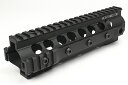 【モジューラーレールのパイオニア】KACタイプ URX3 8インチ ハンドガード BK◆東京マルイM4/M16シリーズ(次世代/MWS可)/KSC GBB/ERG M4シリーズ