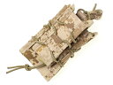 【リロード速度向上/スピード重視の方に】EMERSON GEAR ダブルデッカー マガジンポーチ/AOR1◆オープントップ仕様/ライフル&ピストルマガジン収納