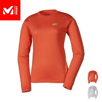 【公式】 ミレー (Millet) 【レディース】クータイ ウール クルー ロングスリーブ KUHTAI WOOL MIV01692 / 登山用ベースレイヤー あす楽