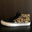 2017SSSupremeVANSץ꡼ߥХVelvet Leopard Sk8-Mid Pro٥٥å 쥪ѡ ȥϥ ߥå ץBLACK/֥å 28cm̤ѡۡšۡڿʡ̵ۡۡ0305ۡ1703