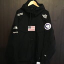 17SSSupreme×The North Faceシュプリーム×ノースフェイスTrans Antarctica Expedition Pulloverトランス アンタークティカ エクスペディションプルオーバーBLACK/ブラック【未使用】【新古品】【中古】【送料無料】【0725】【1707】