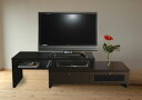 ■スライド式(伸縮)テレビ台 スタンダード1200■幅が 調節可能 なテレビボードです。空間は収納として使えて収納力UP人気 の木目調 ブラウン完成品を送料無料 で 05P26Mar16