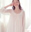 2色/春 秋/長袖/ワンピース/お姫様/宮廷風/パジャマ/レディース 部屋着 ルームウェア 姫系 棉 レース/可愛い/快適/寝巻き/レディース