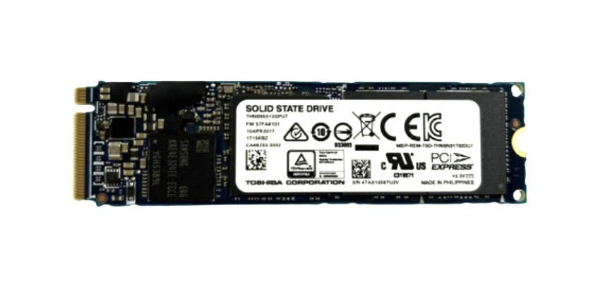 東芝 内蔵SSD 256GB/512GB M.2 PCIe NVMe 2280 MLC 3D-NAND SSDソリッドステートドライブ PCパーツ パソコン用 ノートパソコン用 【新品バルク品】