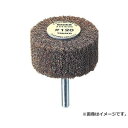 TRUSCO ナイロン軸付ホイル外径φ60×厚み25×軸6 180# UFN625180