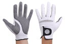 メンズ 用 17.5 - 18cm ( 22 ) ゴルフグローブ ゴルフティー 10個付き ダブルグリップ 柔らかい 滑り止め 通気性 両手 【送料無料】mmk-o27