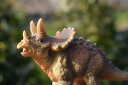 ミニチュアサウルスシリーズ 恐竜 置物 小さい置物 おそらく トリケラトプス オス メス 二匹セット玄関に飾ったり、お部屋に飾ったり。デスクにも置けます。