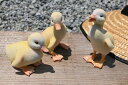 ひよことひよみとひふみの3兄弟置物 かわいい置物 ヒヨコの置物小鳥 ヒナ 小さい置物お庭や玄関に飾っても、お部屋のインテリアとしてもおすすめです。一つずつでも、かわいいです。