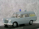 ミニチャンプス 1/43 メルセデス ベンツ 190 アンビュランス (赤十字・救急車)
