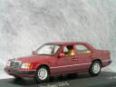ミニチャンプス 1/43 メルセデス ベンツ 230E ( W124 ) 1990 / アルマンダイン メタリック
