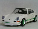 ミニチャンプス 1/18 ポルシェ 911 カレラ RS 2.7 ( 1972 ) ホワイト/グリーン カレラ ストライプ