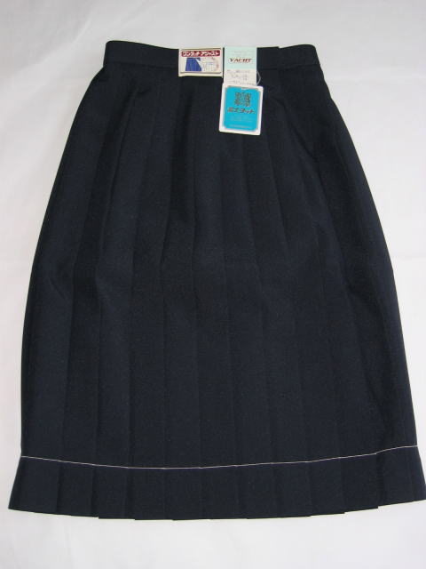夏スカート（紺色） GK9100車ヒダ24本　富士ヨット学生服　セーラー服...:miniyama:10000337