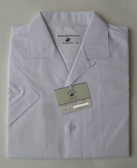 半袖オープンカラーシャツ（男子）ビバリーヒルズポロクラブ CP-203