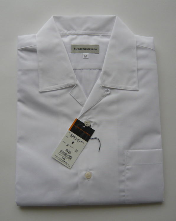 半袖オープンカラーシャツ（男子）ヒロミチナカノ　HT061-01