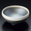 黒窯変掛け分け4.3丸鉢 信楽焼 和食器 小鉢(12cm以上) 業務用 約13cm 和食 和風 鉢 高級 料亭 旬菜 煮物 デザート おひたし 一品料理