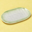 ヒワ吹格子小判多用皿 和食器 楕円皿 業務用...