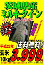 ★新米 23年産 茨城県産ミルキークイーン 検査米 玄米10Kg精米無料 送料無料 【smtb-TD】【saitama】【あす楽_土曜営業】【あす楽_日曜営業】02P13Jan12