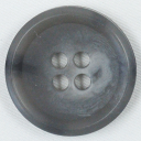 プラスチックボタン 04(グレー系) 13mm 1個入 (水牛調) BF1800 (シャツ・ブラウス向） ボタン 手芸 通販