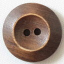 木（ウッド）ボタン OW6900-46 23mm 1個入 手作り、手芸、釦付け替え）に