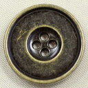 ハンドメイド(手作り、手芸、釦付け替え)に 高級メタルボタン(DM2198F-AG)25mm