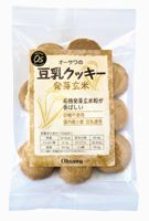 国内産小麦・豆乳使用　砂糖不使用オーサワの豆乳クッキー（発芽玄米） （レビューキャンペーン）