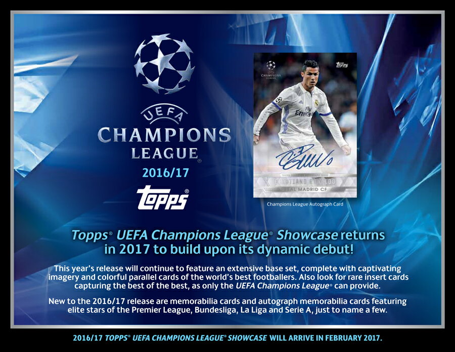 ◆予約◆送料無料 2017 TOPPS UEFA CHAMPIONS LEAGUE SHO…...:mintplus:10007253