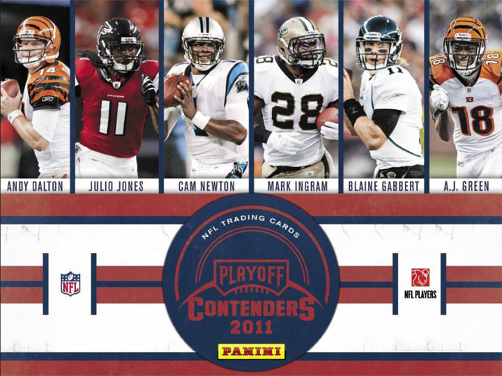 NFL 2011 PANINI PLAYOFF CONTENDERS(40-12199)【NFL公式トレーディングカード】