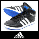adidas アディダス F99521NEO HOOPS MID K ブラック 黒ハイカット ミッドカットスニーカーシューズ スニーカー【RCP】 05P03Dec16