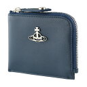 ヴィヴィアン ウエストウッド コインケース ラウンドファスナー・ジップ VIVIENNE WESTWOOD 52030012-42141 K401 ダークブルー 青 財布 レディース・メンズ兼用
