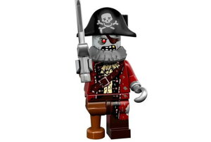 レゴ 71010 ミニフィギュア シリーズ14 海賊ゾンビ(Zombie Pirate-02) - ミニフィグ (1z366)