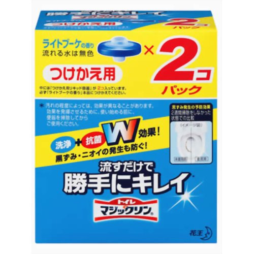 トイレマジックリン流すだけで勝手にキレイブーケ替 [80gX2]