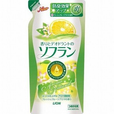 香りソフラン フレッシュフルーツアロマ替500ml納期：約3〜5営業日＜ライオン＞